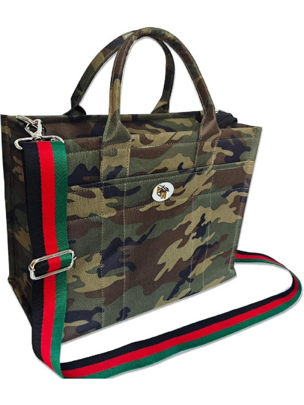 Stylish Canvas Tote Bag for Women - Versatile Crossbody Handbag & Shoulder Purse